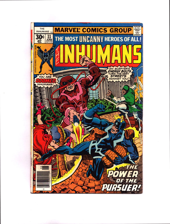 INHUMANS #11 (1977) VGFN/FN-