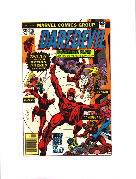 DAREDEVIL #139 (1976) VF-/VF