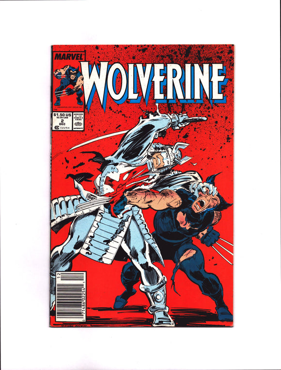 WOLVERINE #2 (1988) VF-/VF