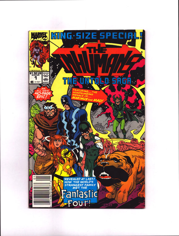 INHUMANS SPECIAL #1 (1990) VF-/VF