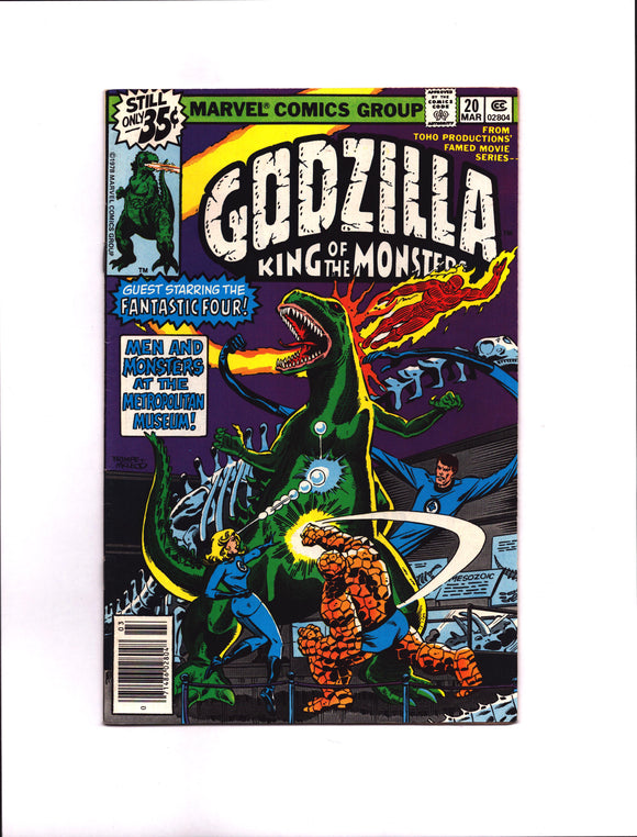 GODZILLA #20 (1979) VF/VF+