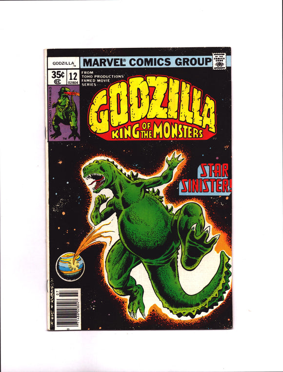 GODZILLA #12 (1978) VF/VF+