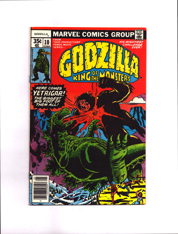 GODZILLA #10 (1978) VF/VF+