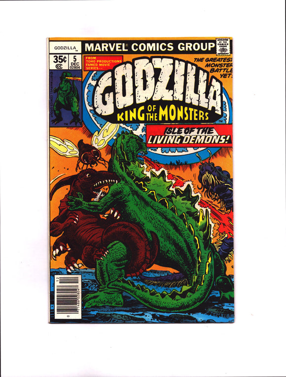 GODZILLA #5 (1977) VF/VF+
