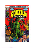 GODZILLA #1 (1977) 1ST APPEARANCE OF GODZILLA IN THE MARVEL UNIVERSE FN+/FNVF