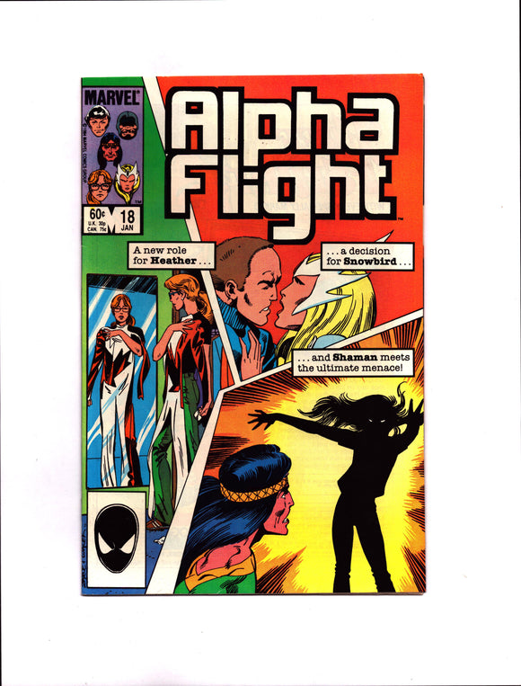 ALPHA FLIGHT #18 (1985) VF+/VFNM