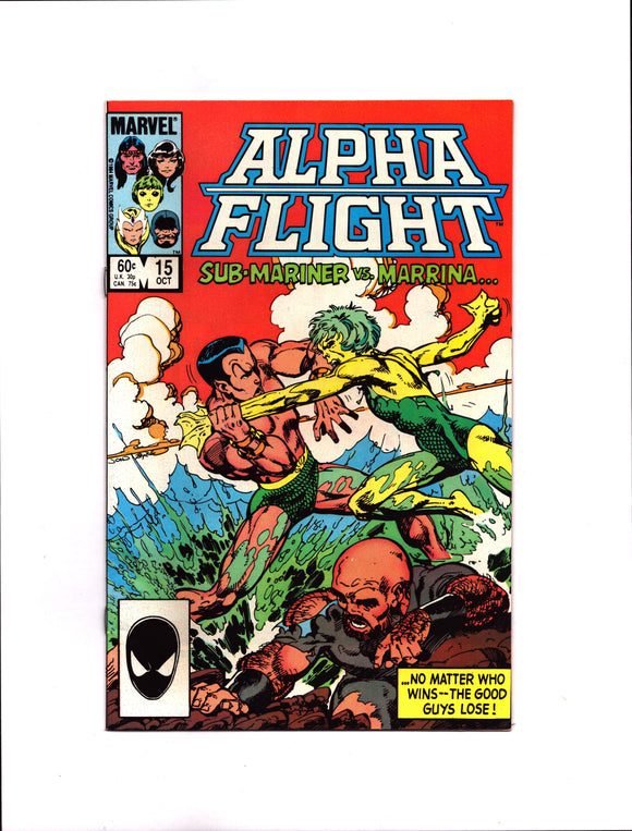ALPHA FLIGHT #15 (1984) VF-/VF