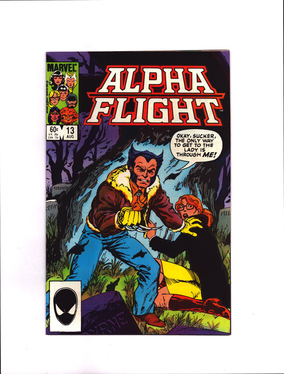 ALPHA FLIGHT #13 (1984) NM-/NM