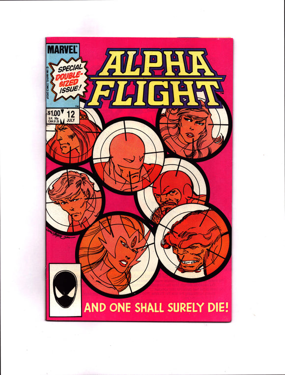 ALPHA FLIGHT #12 (1984) DEATH OF GUARDIAN NM-/NM