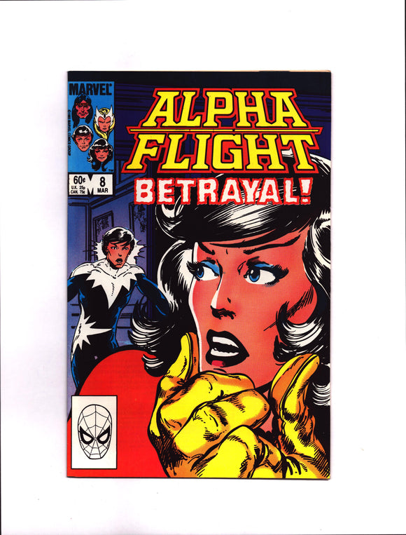ALPHA FLIGHT #8 (1984) NM-/NM