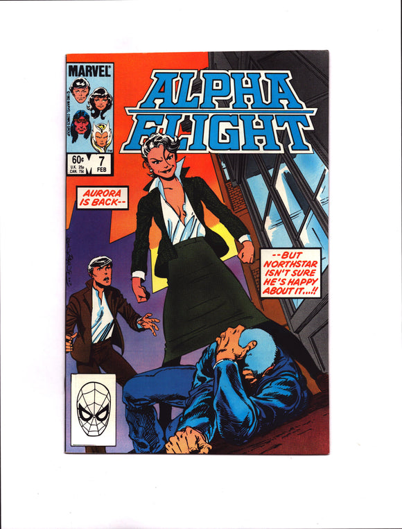 ALPHA FLIGHT #7 (1984) NM-/NM