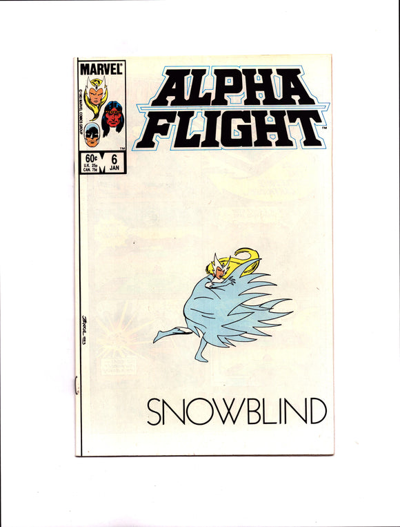 ALPHA FLIGHT #6 (1984) VFNM/NM-