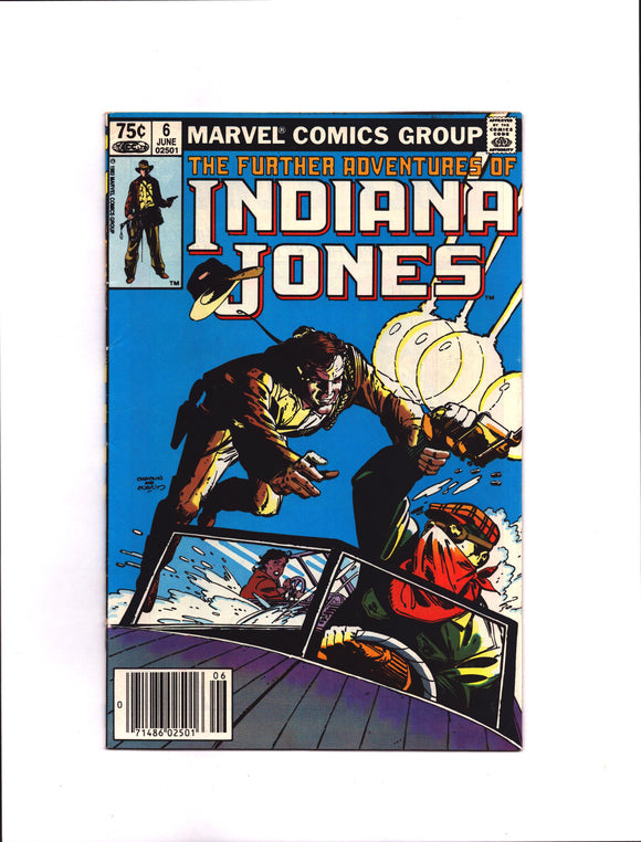 FURTHER ADVENTURES OF INDIANA JONES #6 (1983) CANADIAN PRICE VARIANT VF+/VFNM