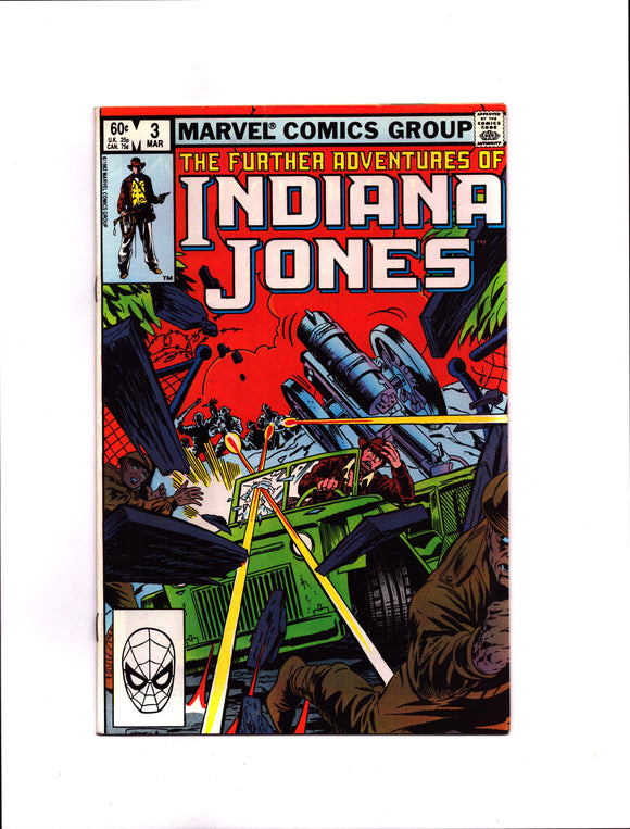 FURTHER ADVENTURES OF INDIANA JONES #3 (1983) VF+/VFNM