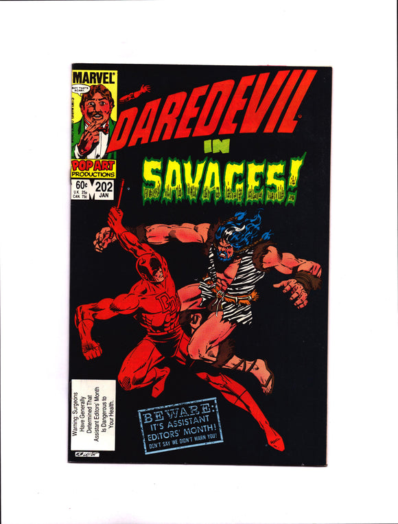 DAREDEVIL #202 (1984) NM-/NM