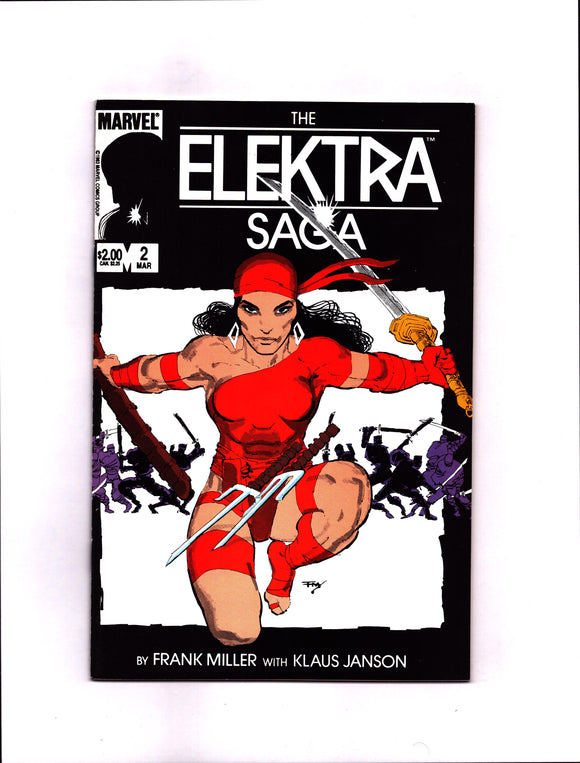 ELEKTRA SAGA #2 (1984) VF/VF+