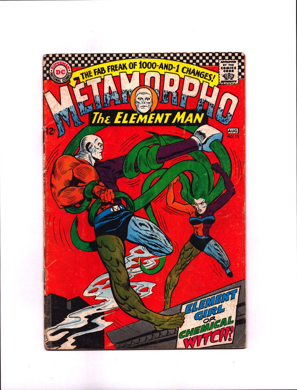 METAMORPHO #13 (1967) VG-/VG