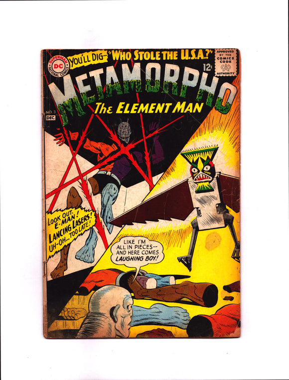 METAMORPHO #3 (1965) G/VG