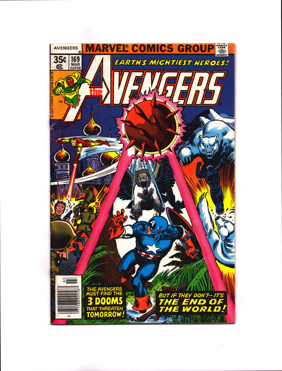 AVENGERS #169 (1978) VGFN/FN-