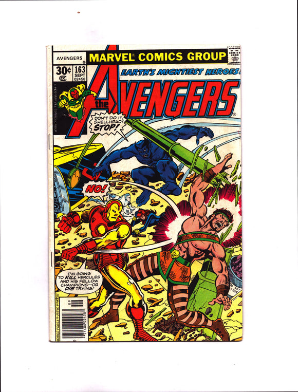 AVENGERS #163 (1977) FN-/FN