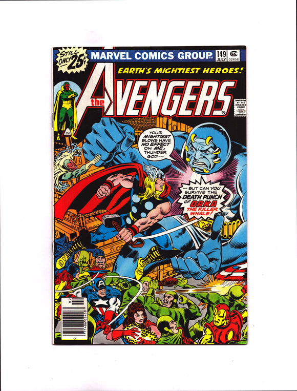 AVENGERS #149 (1976) VF-/VF