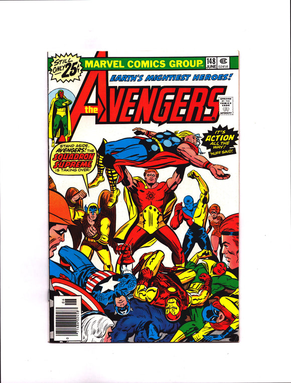 AVENGERS #148 (1976) VF/VF+