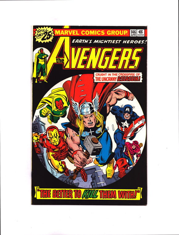 AVENGERS #146 (1976) FN/FN+