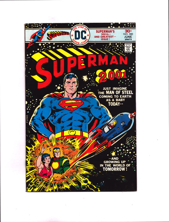 SUPERMAN #300 (1976) FNVF/VF-
