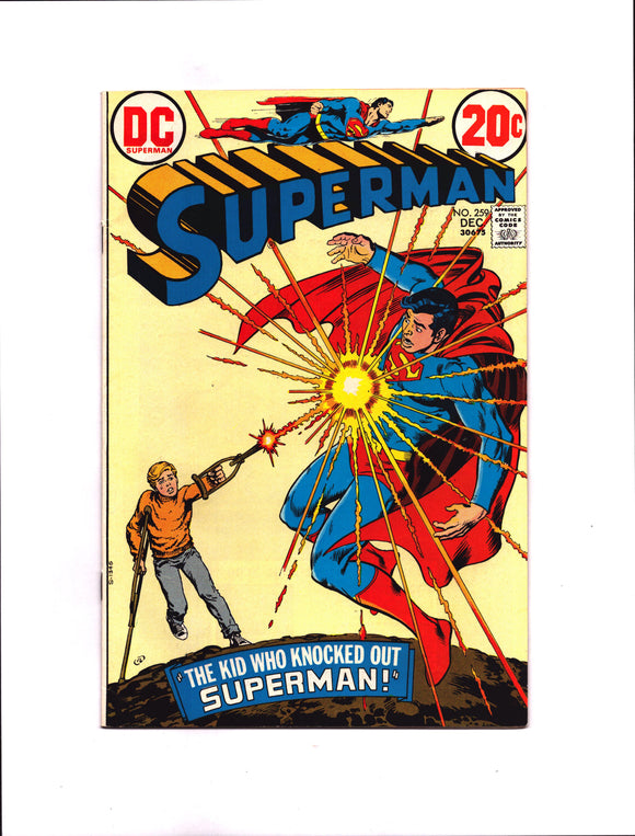 SUPERMAN #259 (1972) FNVF/VF-