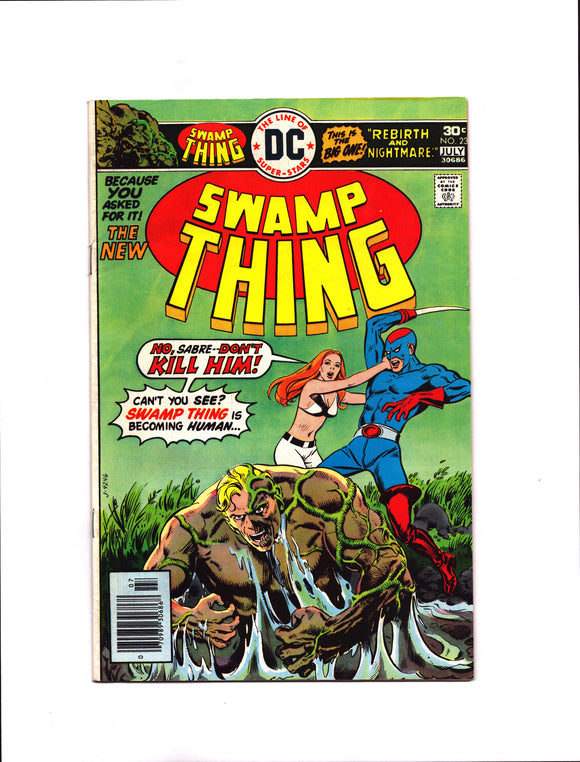 SWAMP THING #23 (1976) VF/VF+