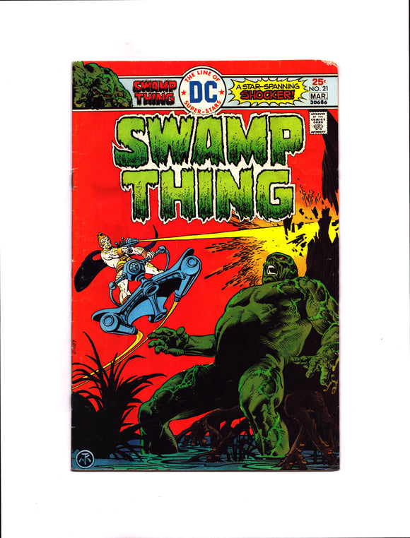 SWAMP THING #21 (1976) VG-/VG