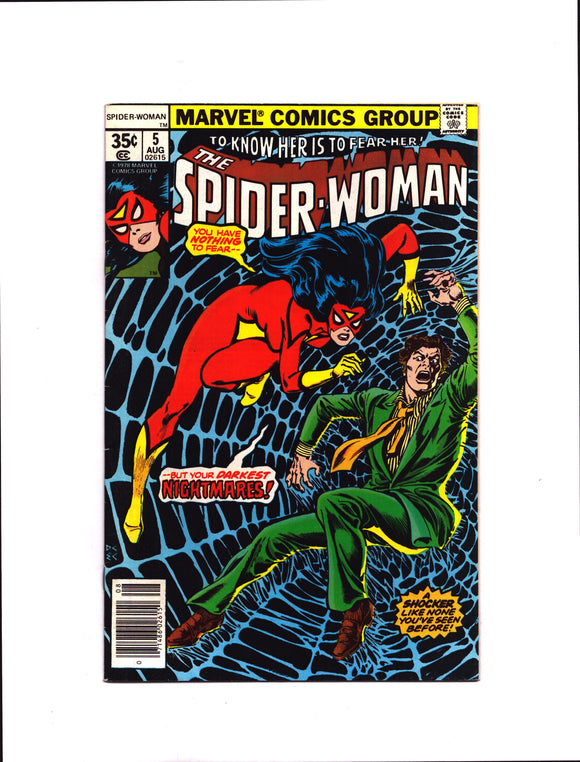 SPIDER-WOMAN #5 (1978) VF-/VF