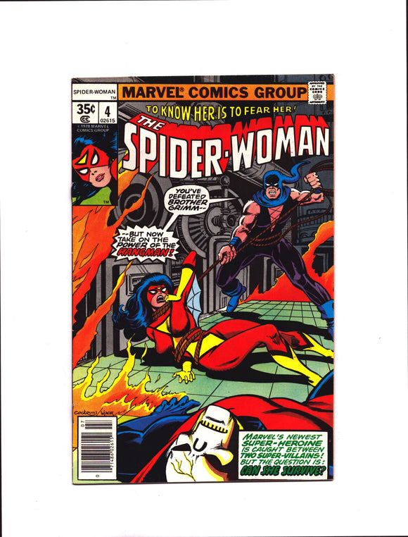 SPIDER-WOMAN #4 (1978) VF-/VF