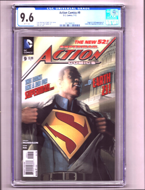 ACTION COMICS #9 (2012) CGC 9.6