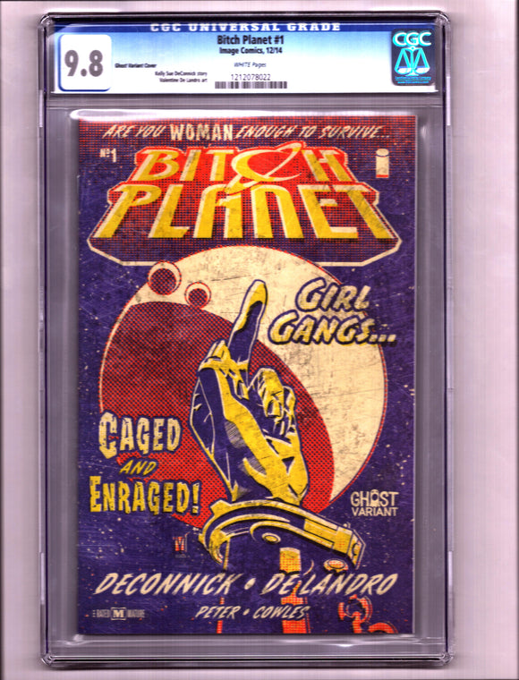 BITCH PLANET #1 (2014) CGC 9.8