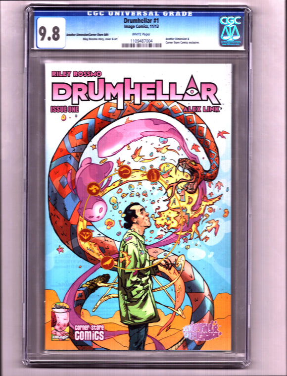 DRUMHELLAR #1 (2013) CGC 9.8