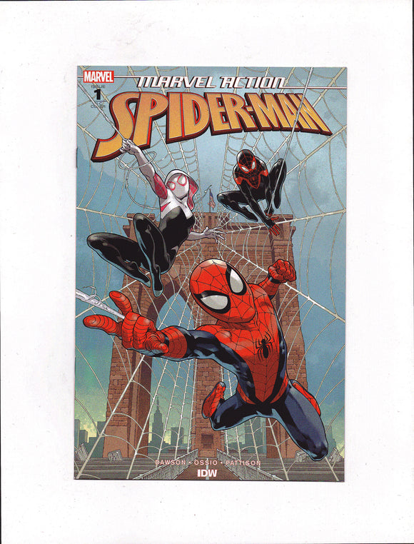 MARVEL ACTION: SPIDER-MAN #1 (2018) 1:50 GABRIEL RODRIGUEZ VARIANT COVER NM