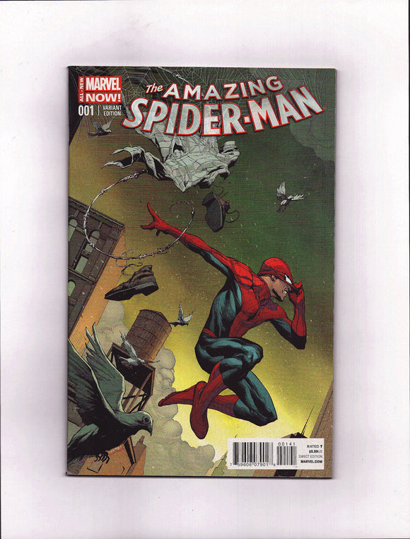 AMAZING SPIDER-MAN #1 (2014) 1:75 JEROME OPENA VARIANT; 1ST APPEARANCE OF CINDY MOON (SILK) NM-/NM