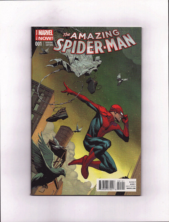 AMAZING SPIDER-MAN #1 (2014) 1:75 JEROME OPENA VARIANT; 1ST APPEARANCE OF CINDY MOON (SILK) NM-/NM