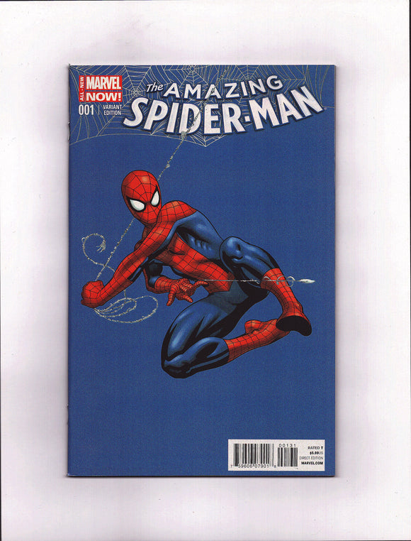 AMAZING SPIDER-MAN #1 (2014) 1:75 ED MCGUINNESS VARIANT; 1ST APPEARANCE OF CINDY MOON (SILK) NM-/NM
