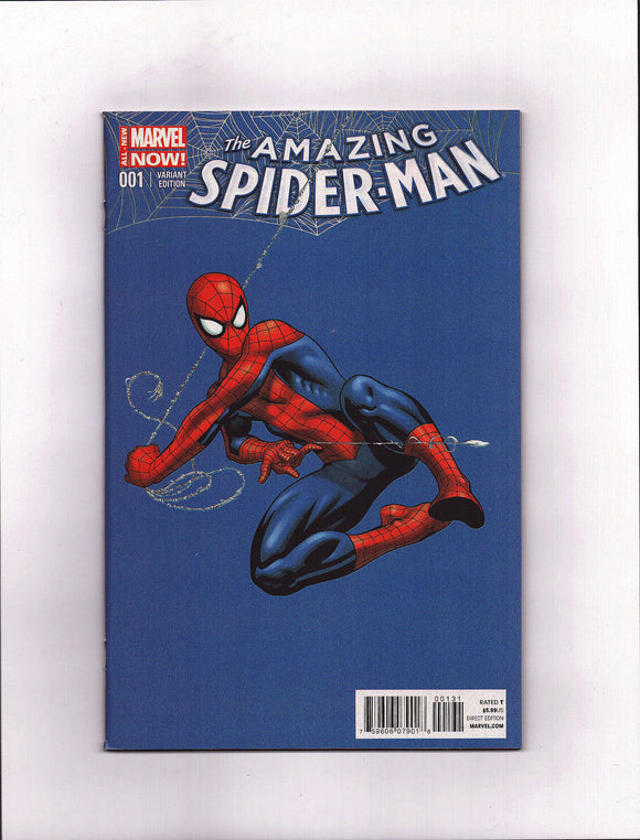 AMAZING SPIDER-MAN #1 (2014) 1:75 ED MCGUINNESS VARIANT; 1ST APPEARANCE OF CINDY MOON (SILK) NM-/NM