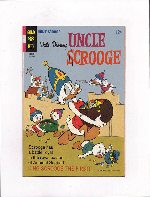 UNCLE SCROOGE #71 (1967) FN-/FN