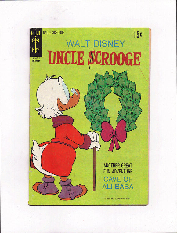 UNCLE SCROOGE #90 (1970) VG/VG+