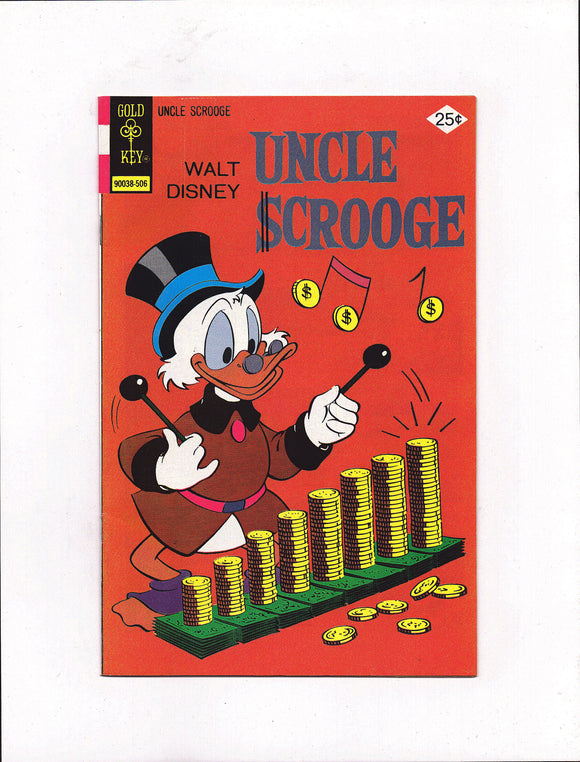 UNCLE SCROOGE #119 (1975) VF-/VF