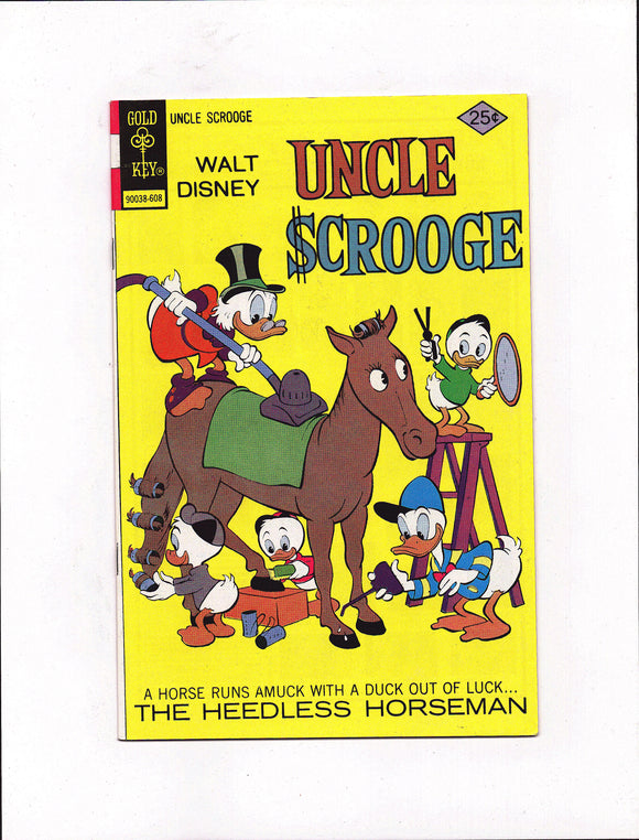 UNCLE SCROOGE #131 (1976) VF/VF+