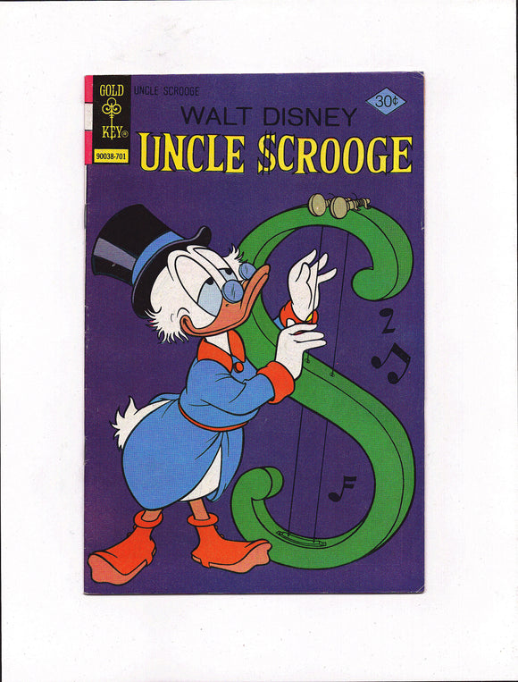 UNCLE SCROOGE #136 (1977) FN/FN+