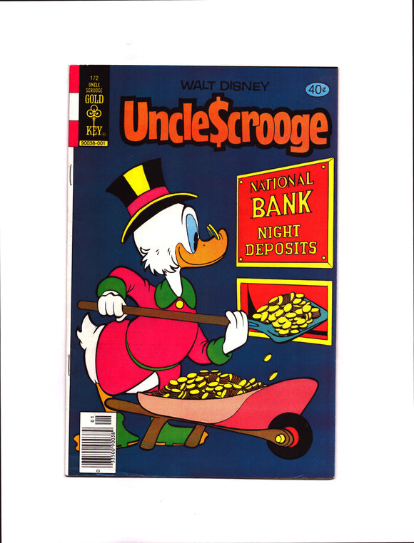 UNCLE SCROOGE #172 (1980) FN+/FNVF
