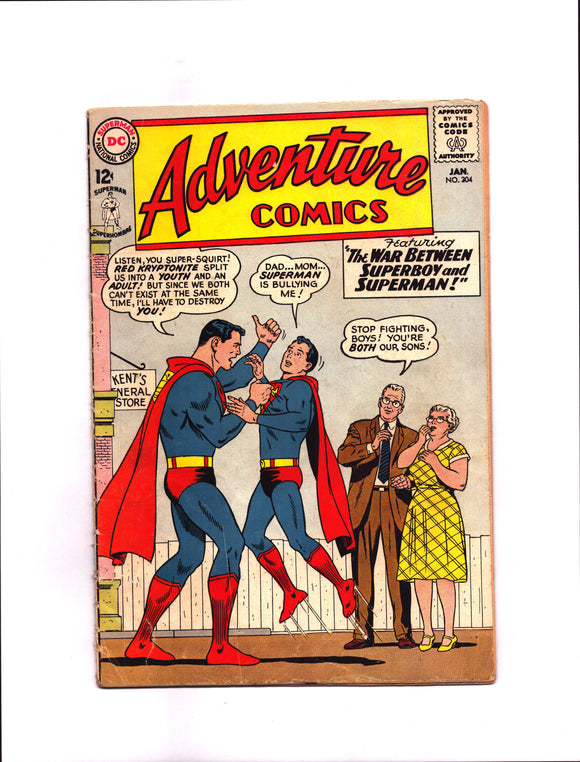 ADVENTURE COMICS #304 (1963) VG/VG+