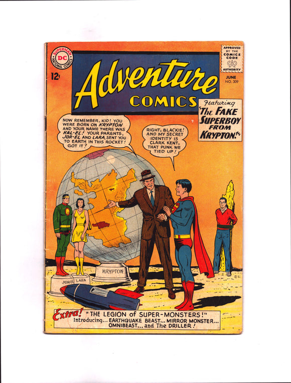ADVENTURE COMICS #309 (1963) VG-/VG