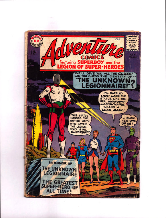 ADVENTURE COMICS #334 (1965) G/GVG